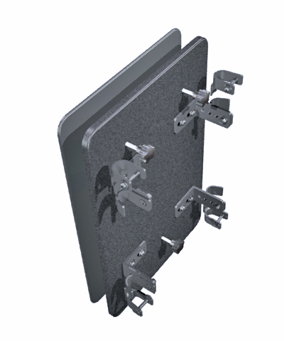 Mounting Kit for aftermarket Back Cushions