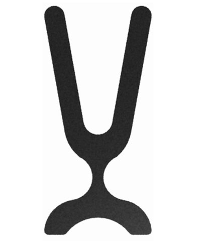 BioForm Stretch (Black Neoprene) Low-Profile Anterior Trunk Support