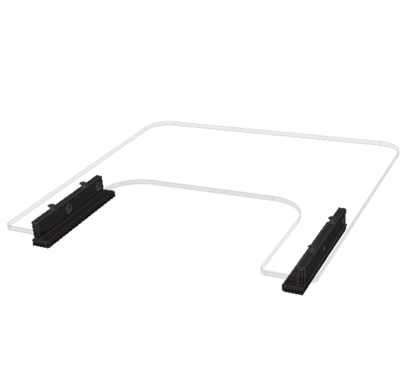 BioForm Upper Extremity Support Surface Package - Clear Lexan