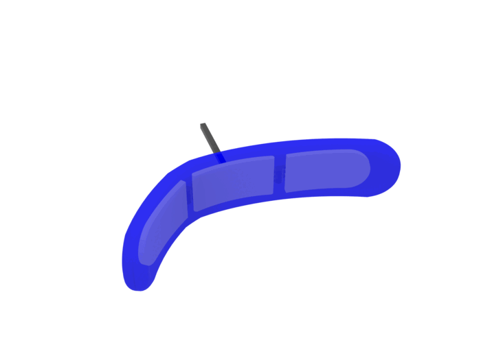 BioCurve Adjusta Headrest, Standard Profile Pkg