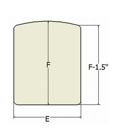 Modifications to the Shape of a Solid Back Insert