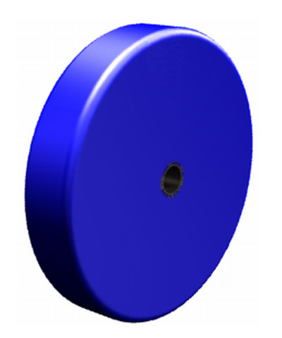 Custom Round Shaped Lateral Knee Support Pads
