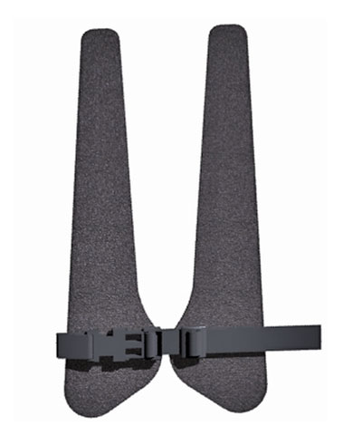 BioForm Stretch (Black Neoprene) "H"-Style Anterior Trunk Support