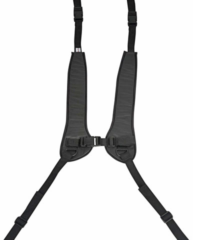 BioForm Semi-Stretch (Black Reverse Dartex) "H"-Style Anterior Trunk Support