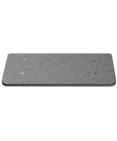 BioForm Double Leg (1 piece) Fixed Footplate, for 16” Wheelchairs