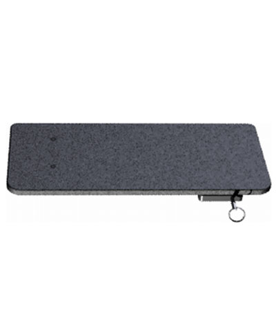BioForm Double Leg (1 piece) Flip-Up Footplate, Self Centering Locking,, for 16” Wheelchairs
