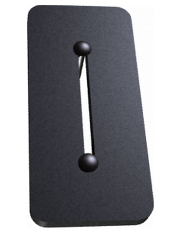 Footplate Extenders, padded for 16" Wheelchairs