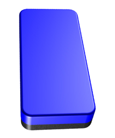 BioForm Footplate Pads, for 20" chair, pair
