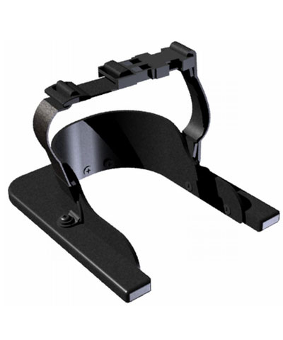 BioForm Custom Solid Heel Cups with Straps w/ Fastex Buckle