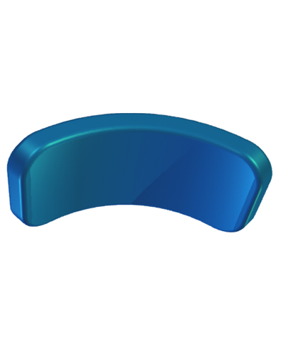 BioCurve Headrest Pad with removable Height, Depth and Angle Adjustable Hardware