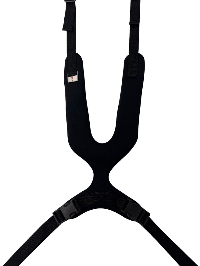BioForm Stretch (Black Neoprene) Low-Profile Anterior Trunk Support